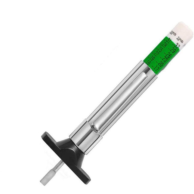 Car Tire Depth Tyre Tread Measures Gauge Gage Motors Tester Tool - Aimall