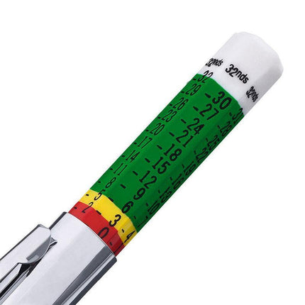 Car Tire Depth Tyre Tread Measures Gauge Gage Motors Tester Tool - Aimall