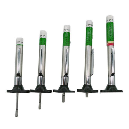 Car Tire Depth Tyre Tread Measures Gauge Gage Motors Tester Tool - Aimall