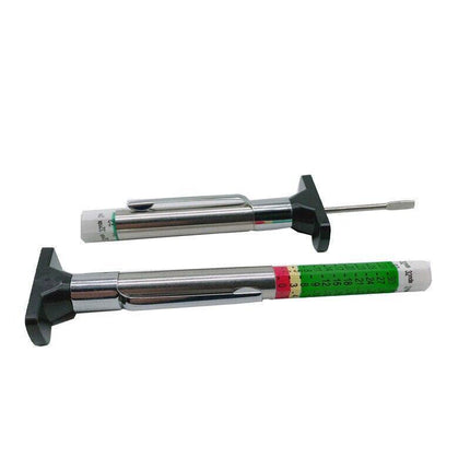 Car Tire Depth Tyre Tread Measures Gauge Gage Motors Tester Tool - Aimall