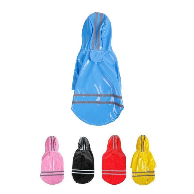 XL Size Outdoor Hoodies Jacket Waterproof Pet Dog Clothes Puppy Raincoat Rain Coat - Aimall