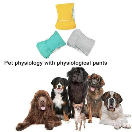 XS-XL Male Dog Puppy Nappy Diaper Belly Wrap Band Sanitary Pants Underpants AU - Aimall