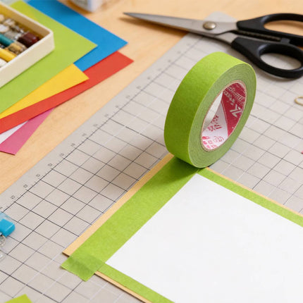 Colour Masking Tape 10 Pack 18mm x 20m Crepe