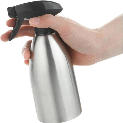 500ml Stainless Steel Cooking Oil Spray Bottle for BBQ and Kitchen Use