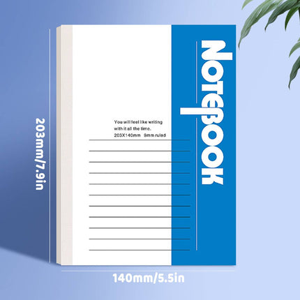 A5 Soft Cover Notebooks 20 Pack Ruled 20 or 38 Sheets
