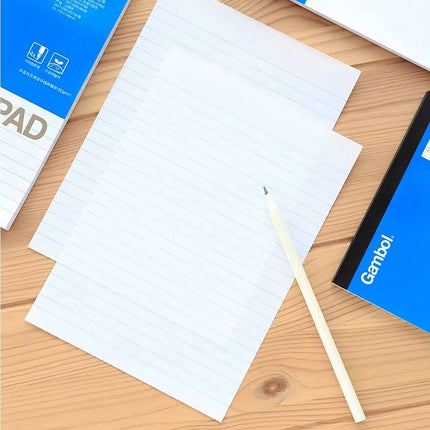 Gambol Soft Cover Writing Pads 12 Pack Lined or Blank