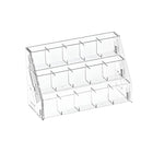 3/5 Tier Large Capacity Clear Acrylic Divided Pen Holder Desktop Pen Organizer