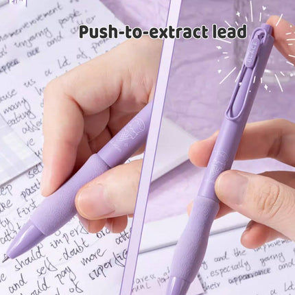 5pcs Quick Dry Ballpoint Pen Smooth Writing Instrument Office School Supplies