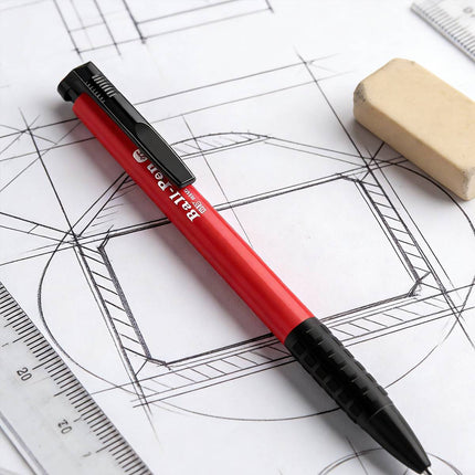 10Pcs Push Button Ballpoint Pen Office Student Writing Pen School Stationery