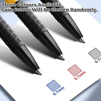 10Pcs Push Button Ballpoint Pen Office Student Writing Pen School Stationery