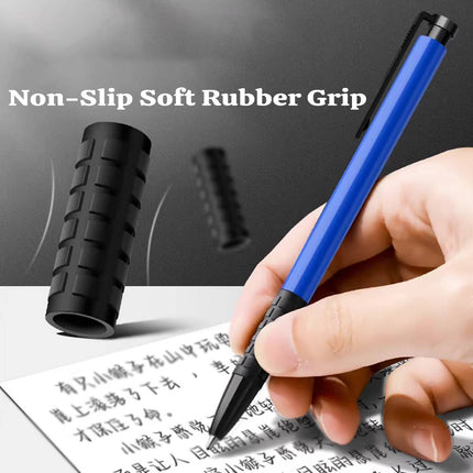 10Pcs Push Button Ballpoint Pen Office Student Writing Pen School Stationery