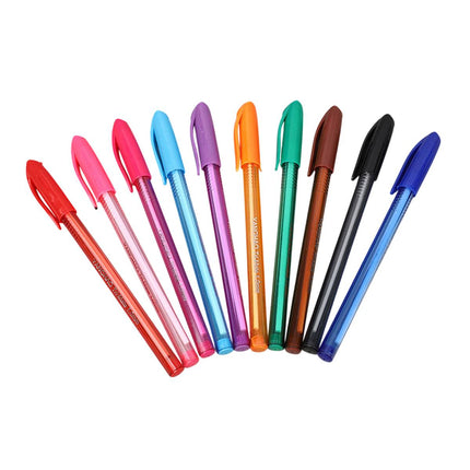 1/10 Set Colourful Ballpoint Pen Set Multi Colour Office School Stationery