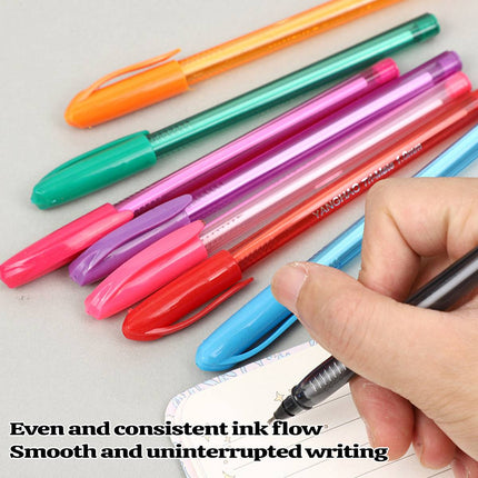 1/10 Set Colourful Ballpoint Pen Set Multi Colour Office School Stationery