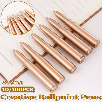 10/100Pcs Creative Design Novelty Shape Ballpoint Pen Set Office School Supply