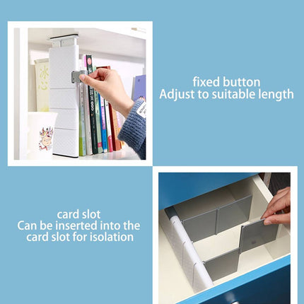 Adjustable Drawer Divider Organizer Expandable Cabinet Partition Home Storage