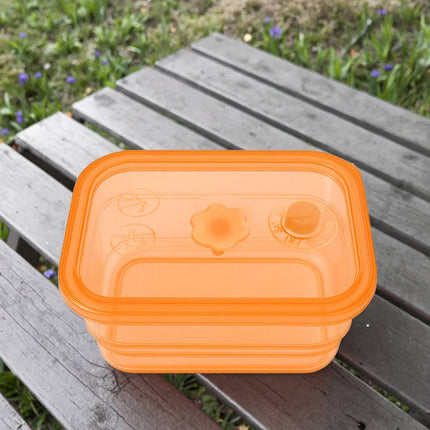 Collapsible Silicone Food Storage Containers 1000ml - Set of 8, 4 Colours