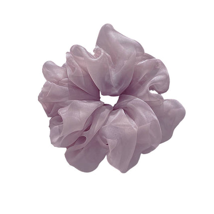 Oversize Large Scrunchies Silk Satin Elastic Hair Hair Bands Rope Tie Ponytail