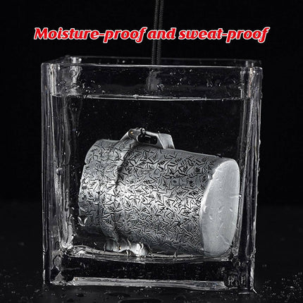 Vintage Cigarette Case Portable Waterproof Shockproof Retro Smoke Box Silver