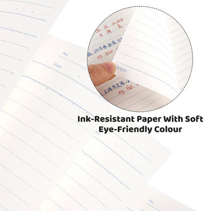 A5 Spiral Lined Notebooks 2 Pack Pink 80 Sheets