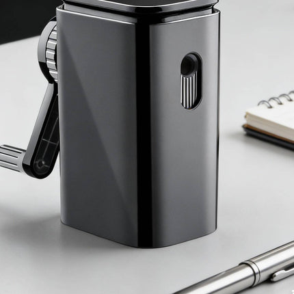 Manual Hand Crank Metal Pencil Sharpener Sketch Charcoal Adjustable Thickness