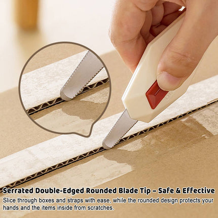 Diamond Mini Box Cutters 3 Pack Magnetic Rebound