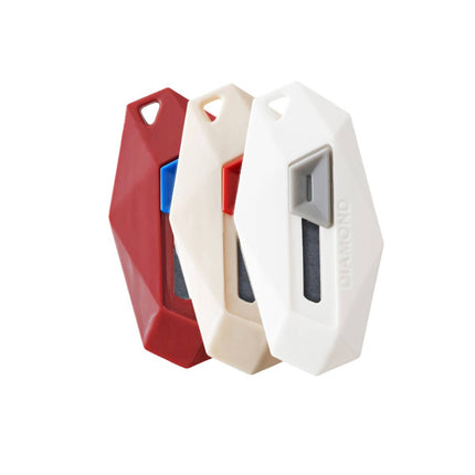 Diamond Mini Box Cutters 3 Pack Magnetic Rebound