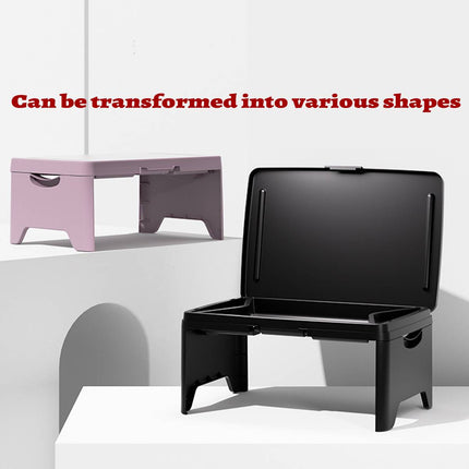 Portable Multifunctional Folding Table Lap Desk Lightweight Home Bedroom Use