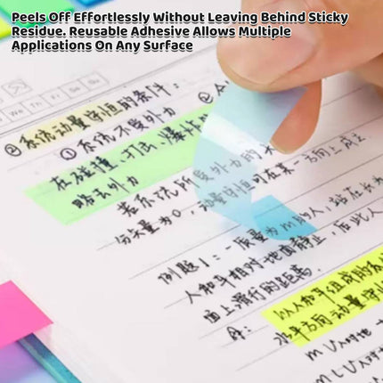 PET Fluorescent Index Tabs 15 Pack Mixed Styles
