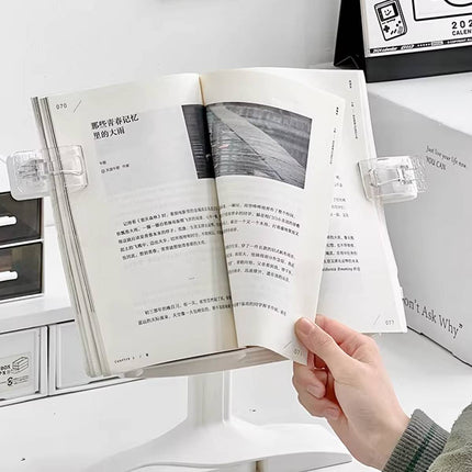 Adjustable Reading Book Stand Desktop Holder For Students Cookbook Textbook