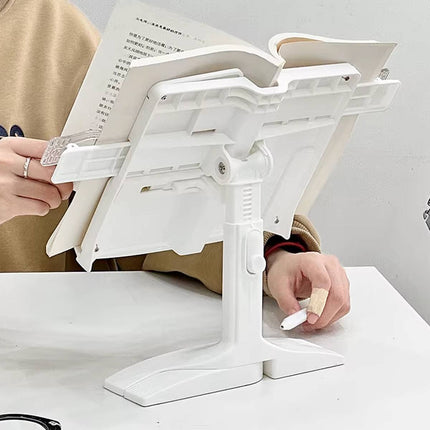 Adjustable Reading Book Stand Desktop Holder For Students Cookbook Textbook