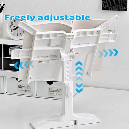 Adjustable Reading Book Stand Desktop Holder For Students Cookbook Textbook