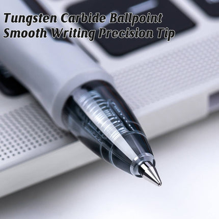 Deli Lineflow Retractable Gel Pens 0.5mm 12 Pack