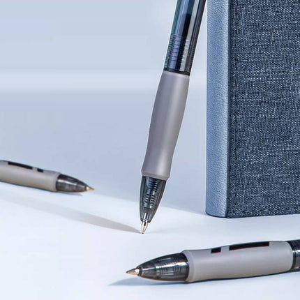 Deli Lineflow Retractable Gel Pens 0.5mm 12 Pack