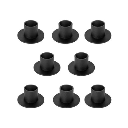 Iron Candle Holder Round Taper Candlestick Holder For Table Centerpiece Decor