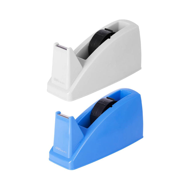 Deli 812 Desktop Tape Dispenser Grey or Blue