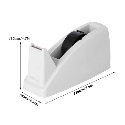 Deli 812 Desktop Tape Dispenser Grey or Blue
