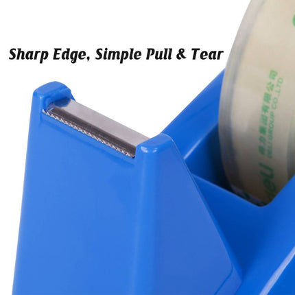 Deli 812 Desktop Tape Dispenser Grey or Blue
