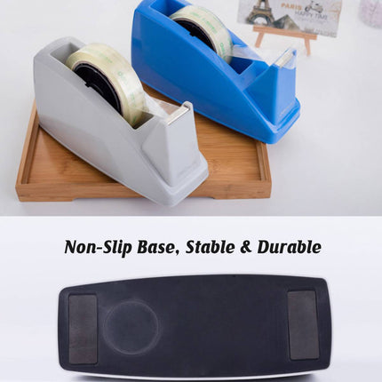 Deli 812 Desktop Tape Dispenser Grey or Blue