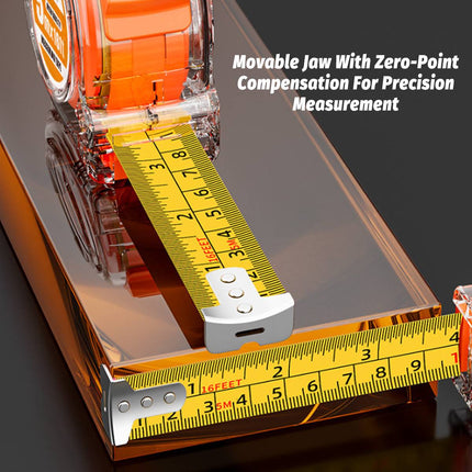 Makote Clear Case Steel Tape Measure 5m or 10m