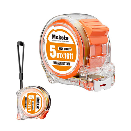 Clear Case Steel Tape Measure Set 3m 5m 10m Trio