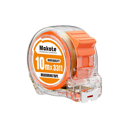 Makote Clear Case Steel Tape Measure 5m or 10m