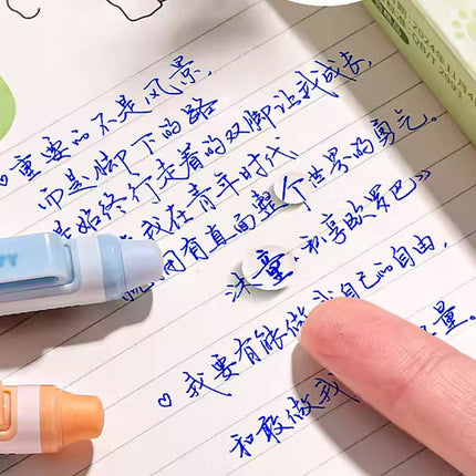 4 Pack Cute Animal Heat Erasable Press Gel Pens 0.5mm Student Office