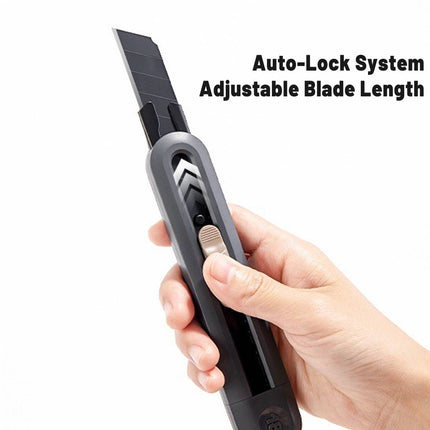 18mm Snap Off Utility Knives 3 Pack ABS Handle