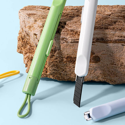 Pen Style Utility Knives 4 Pack Pastel Silicone Loop