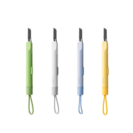 Pen Style Utility Knives 4 Pack Pastel Silicone Loop