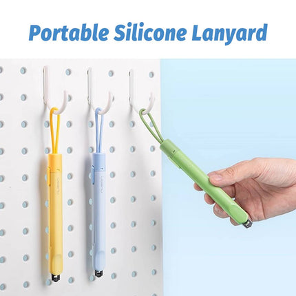 Pen Style Utility Knives 4 Pack Pastel Silicone Loop