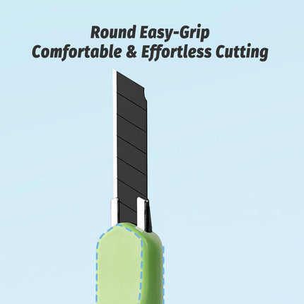 Pen Style Utility Knives 4 Pack Pastel Silicone Loop
