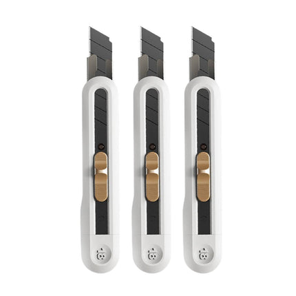 18mm Snap Off Utility Knives 3 Pack ABS Handle