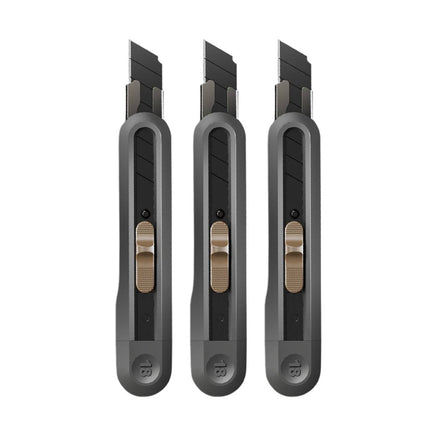 18mm Snap Off Utility Knives 3 Pack ABS Handle