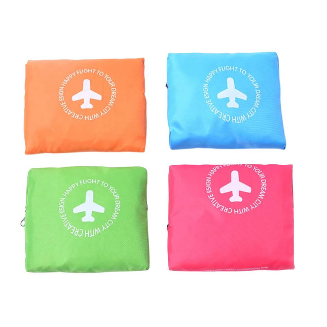 Nylon Waterproof Collapsible Travel Bag Large Suitcase Clothing Organizer